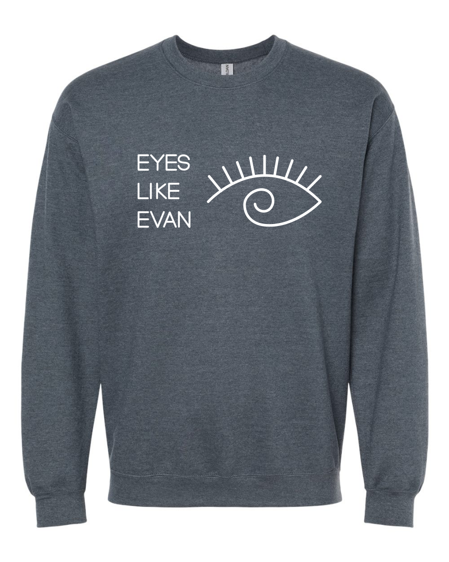 Eyes Like Evan Change Adult Crewneck Sweatshirt