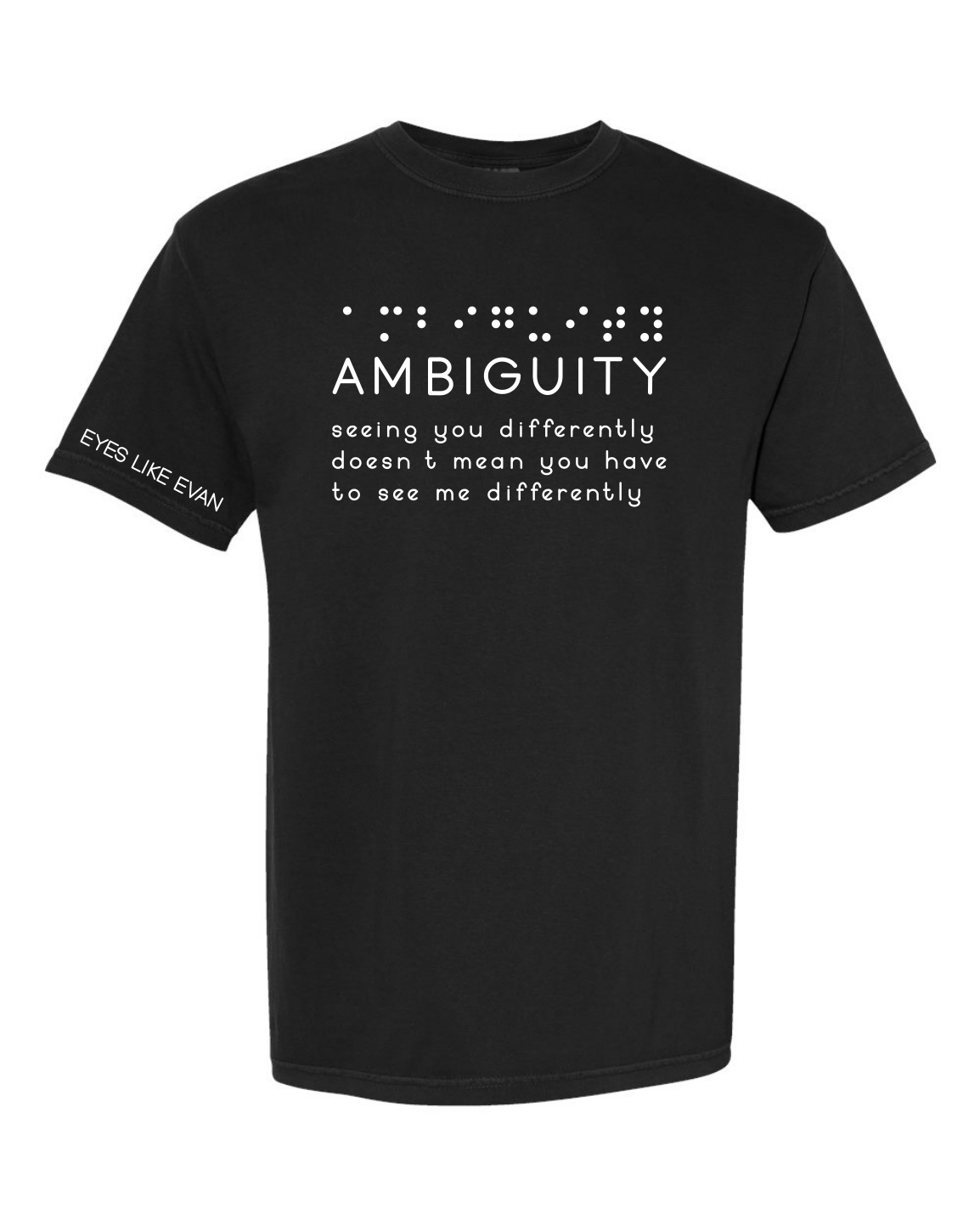 Eyes Like Evan Ambiguity Adult Tee