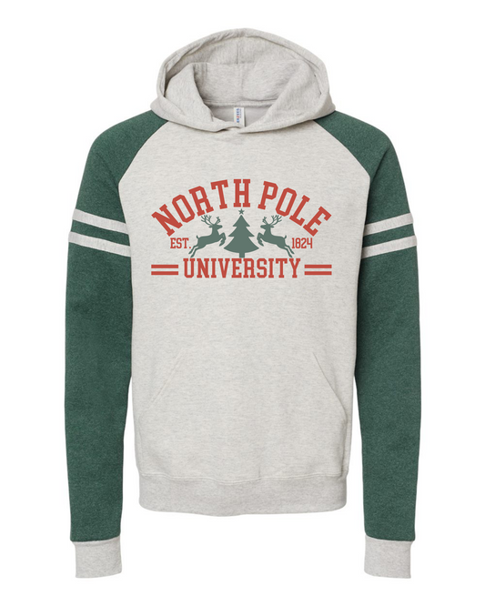 North Pole University Hoodie Sweatshirt