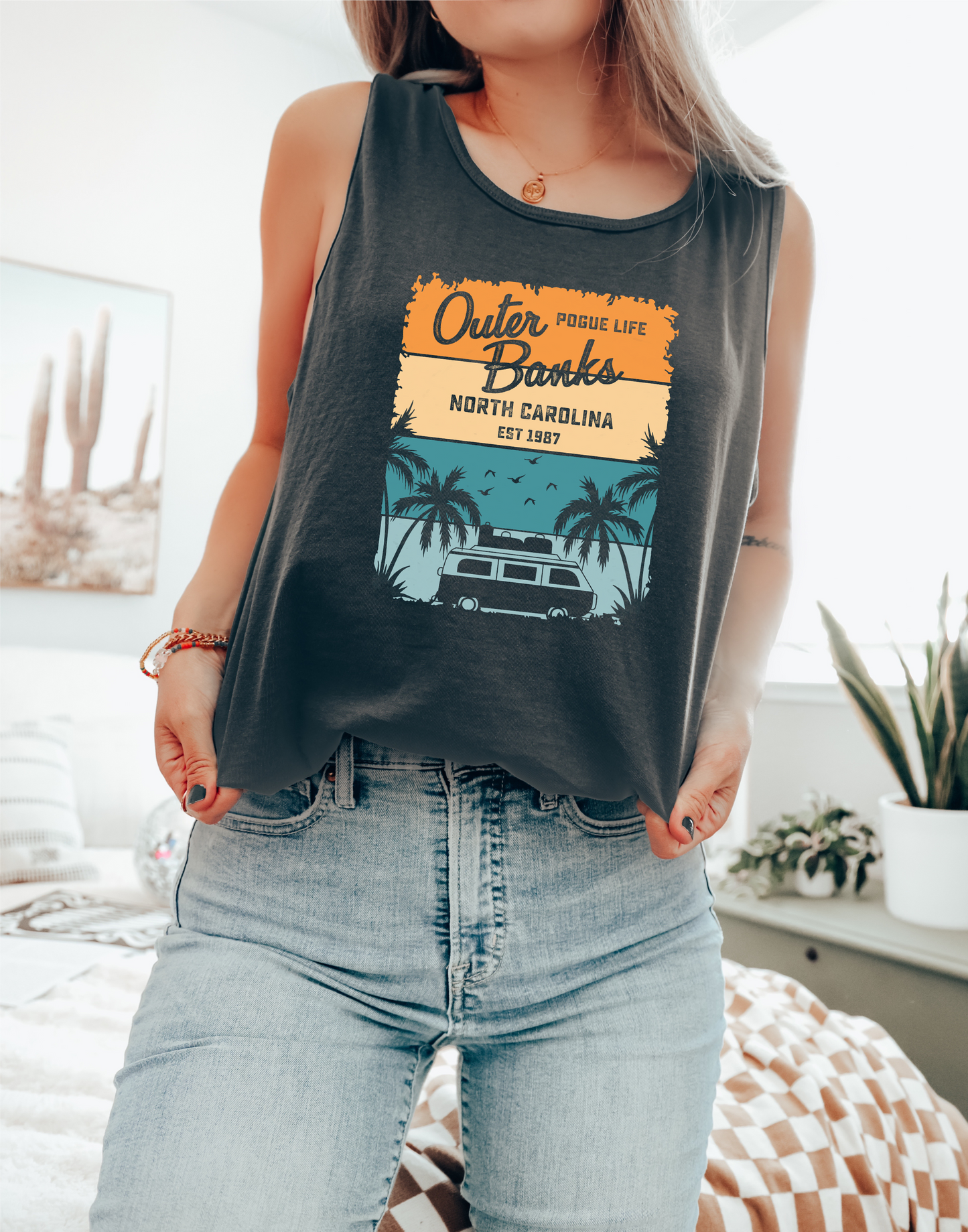 Outer Banks Pogue Life Tank Top