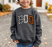 Painted Boo Toddler/Youth Crewneck Sweatshirt