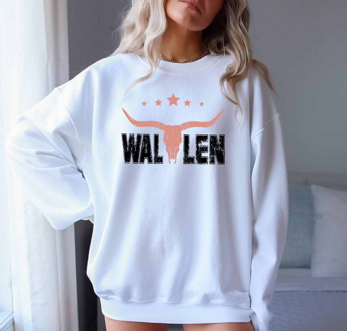 Wallen Crewneck Sweatshirt - White