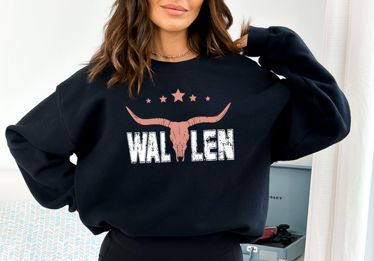 Wallen Crewneck Sweatshirt - Black