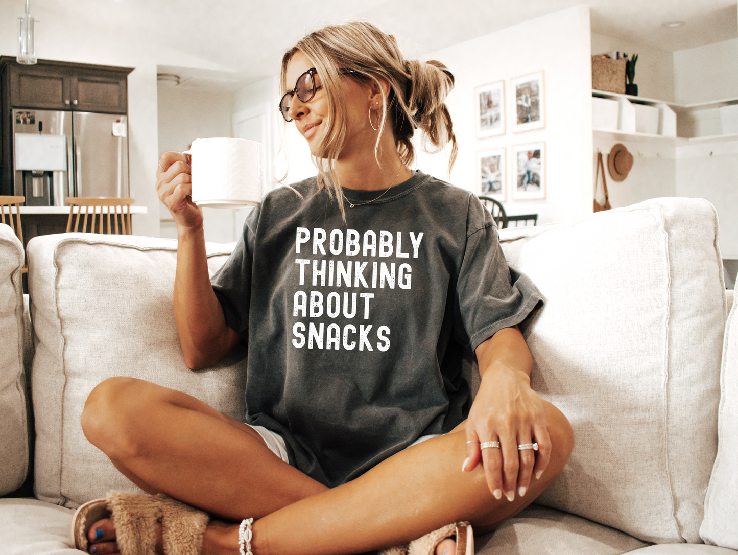 Probably Thinking About Snacks T-Shirt