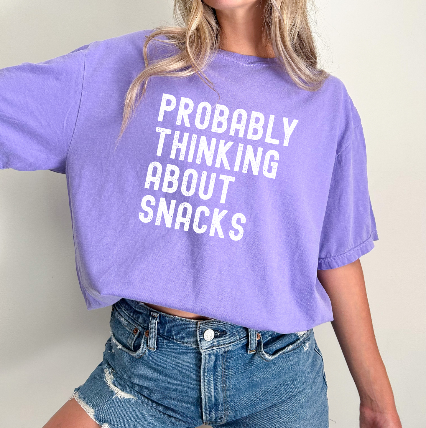 Probably Thinking About Snacks T-Shirt