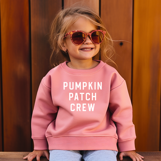 Pumpkin Patch Crew Toddler Crewneck Sweatshirt