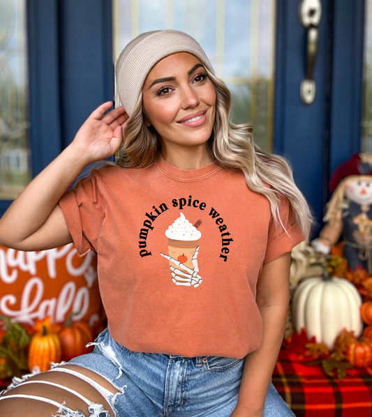 Pumpkin Spice Weather T-Shirt