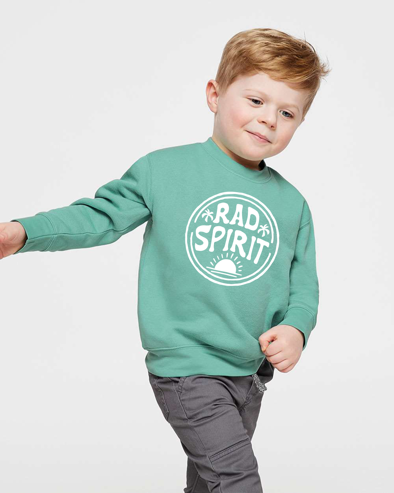 Rad Spirit Toddler Crewneck