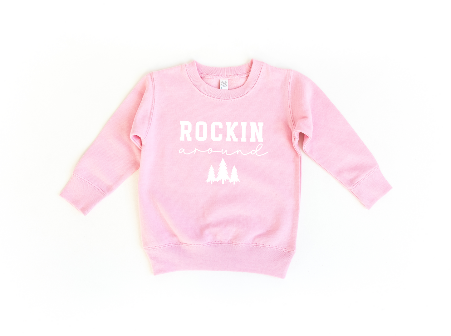 Rockin' Around Toddler Crewneck Sweatshirt