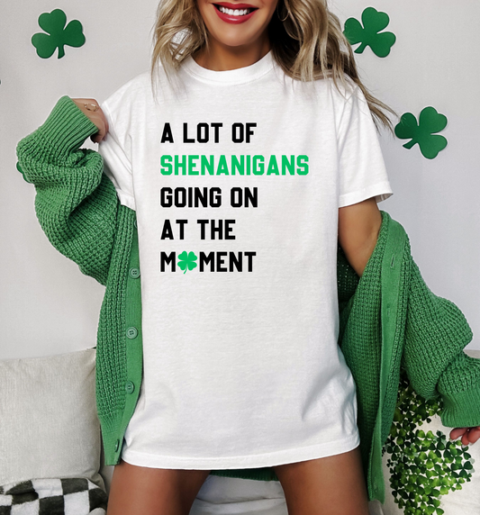 A Lot Of Shenanigans Going On At The Moment T-Shirt