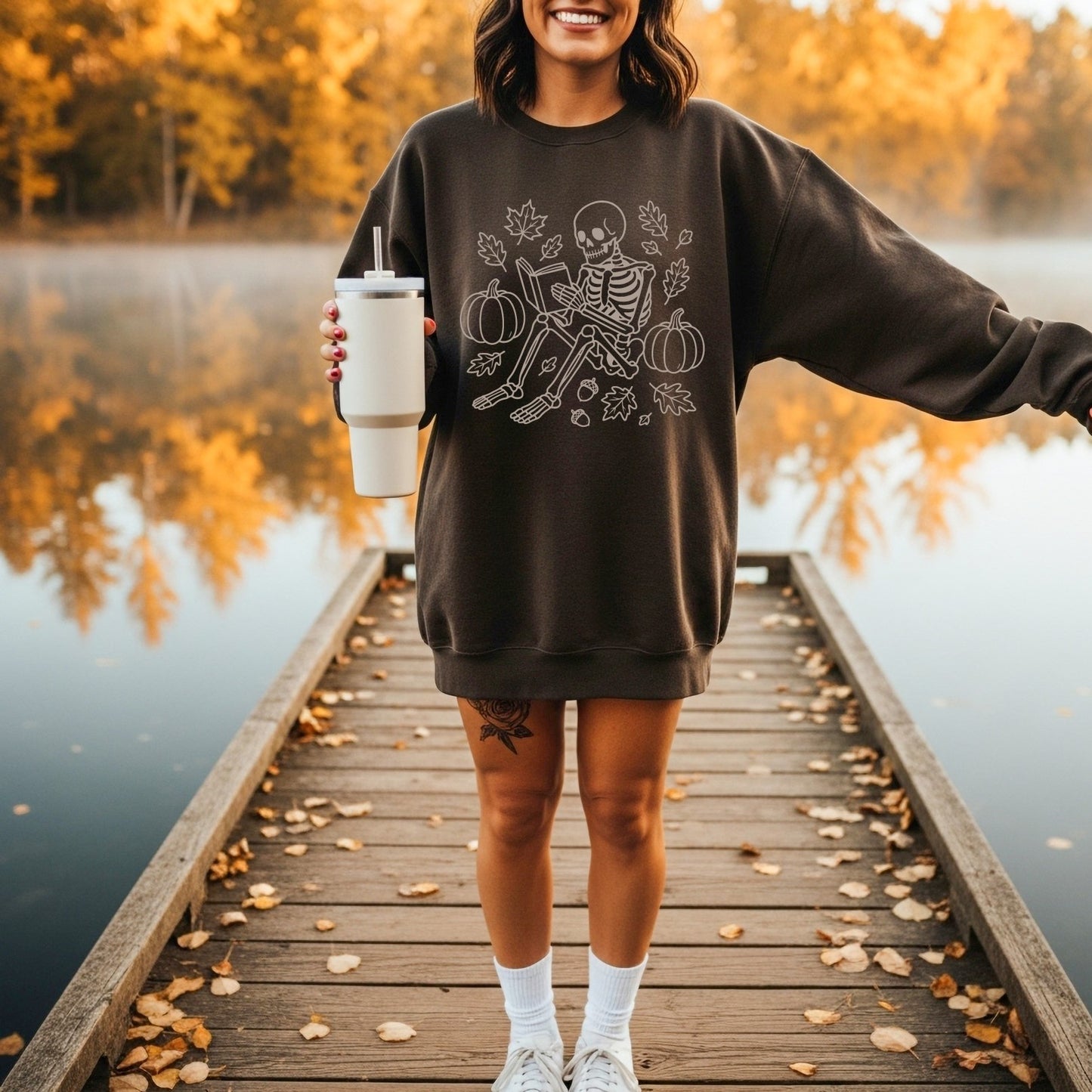 Skelly Readers Club Crewneck Sweatshirt