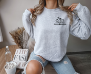 Sorry I'm Late I Didn't Want To Leave My Book Crewneck Sweatshirt