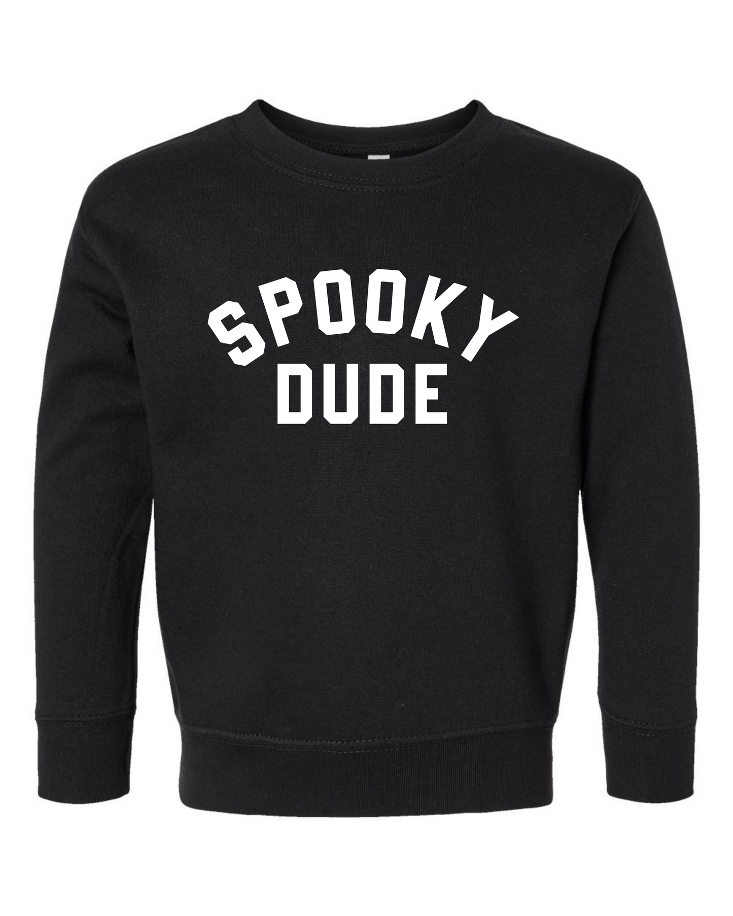 Spooky Dude Toddler Crewneck Sweatshirt