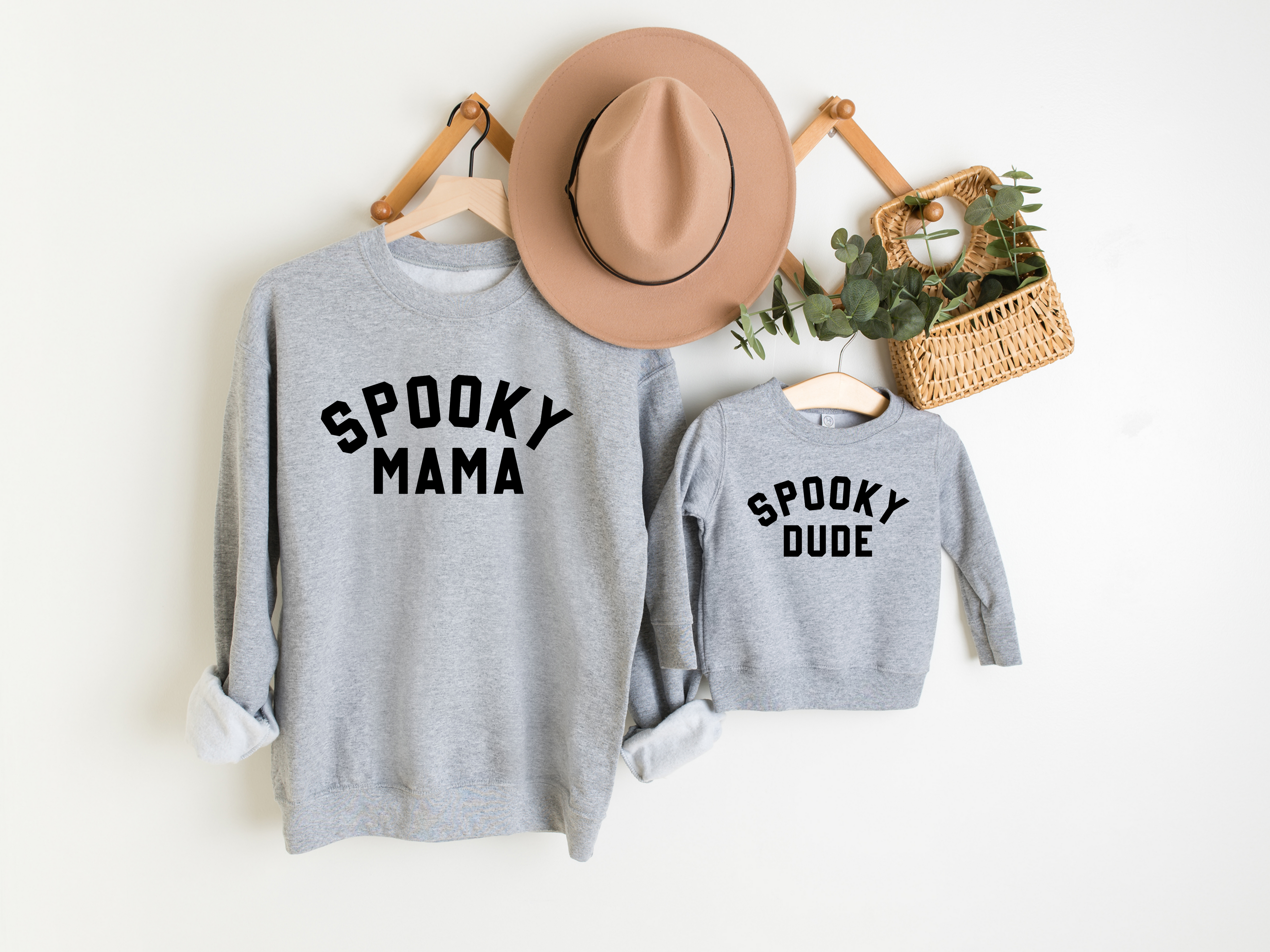 Spooky Dude Toddler Crewneck Sweatshirt