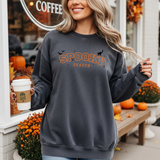 Varsity Spooky Season Crewneck Sweatshirt