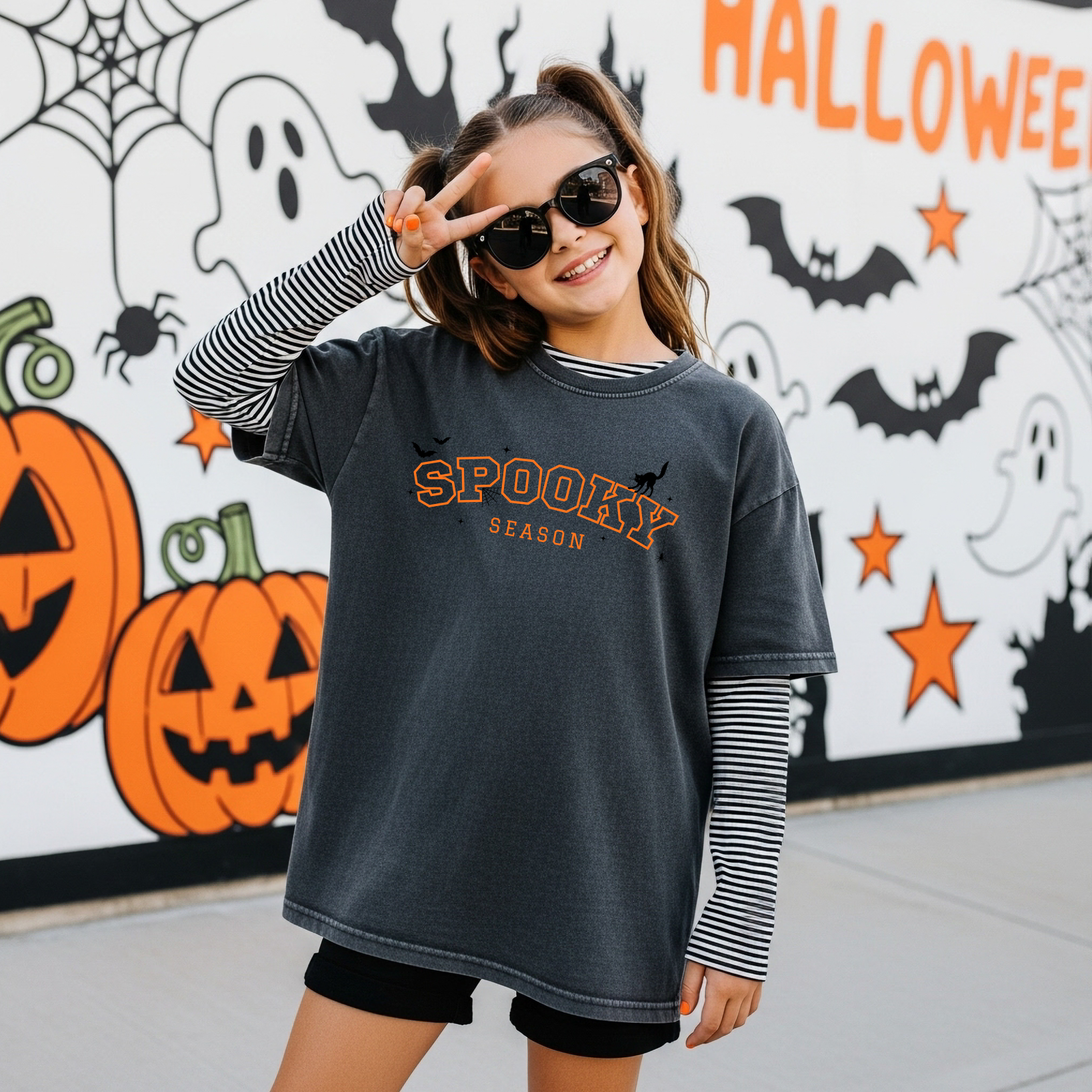 Varsity Spooky Season Youth T-Shirt