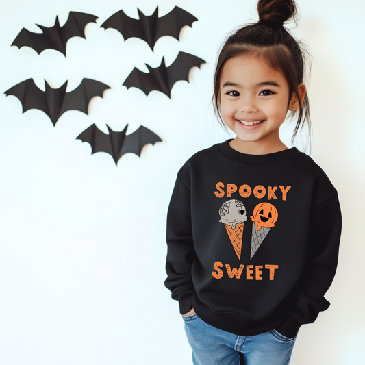 Spooky Sweet Toddler Crewneck Sweatshirt