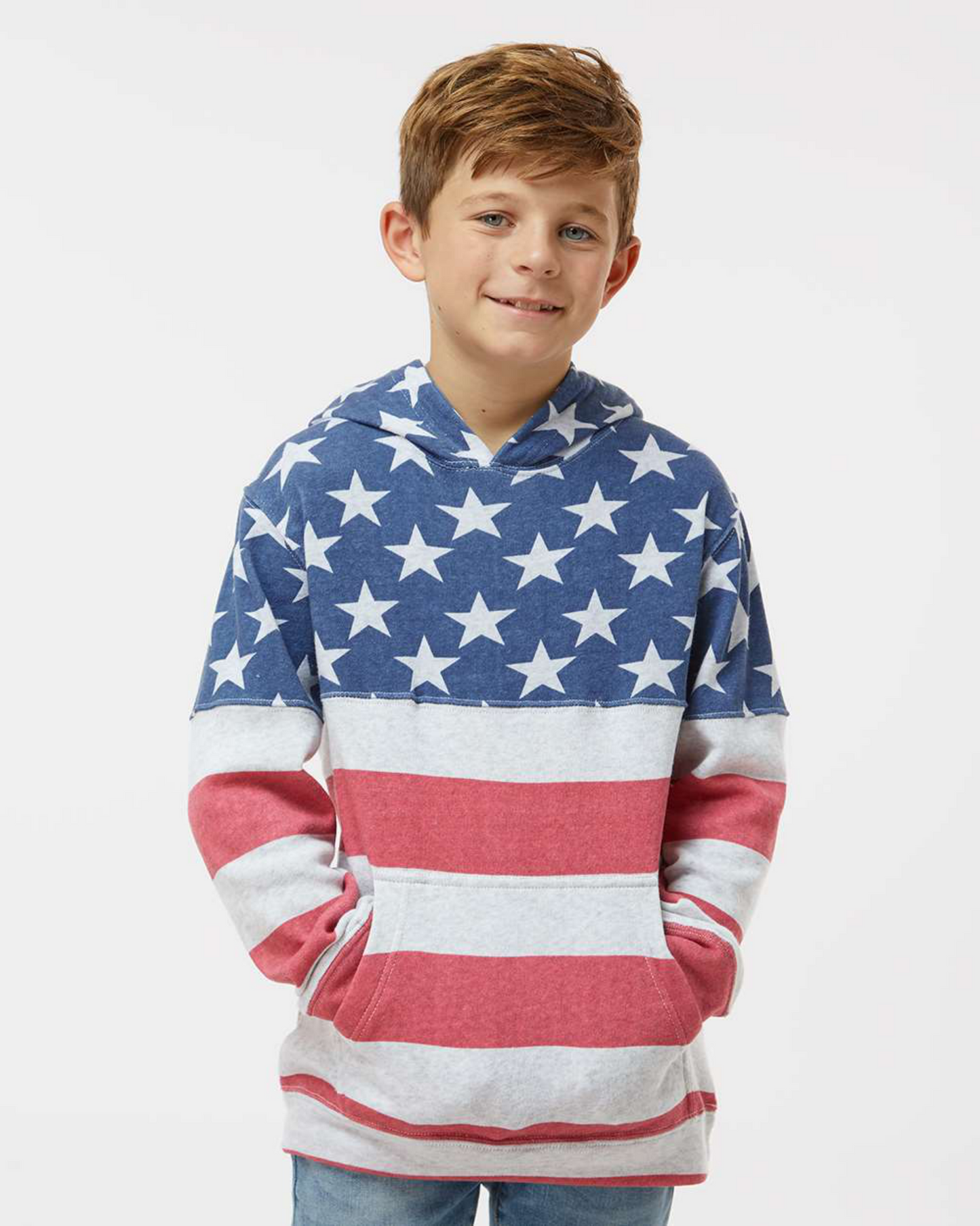 Stars & Stripes Youth Hoodie Sweatshirt