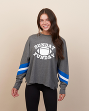Sunday Funday Varsity Long Sleeve T-Shirt