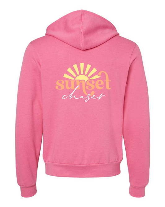 Sunset Chaser Zip-Up Hoodie