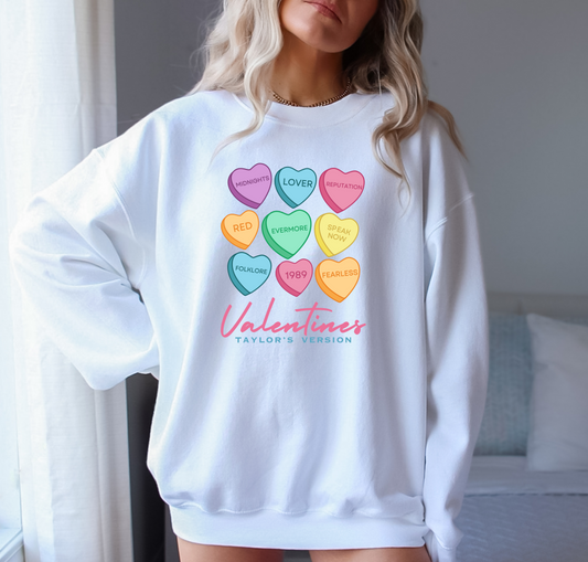 Valentine's Taylor's Version Crewneck Sweatshirt