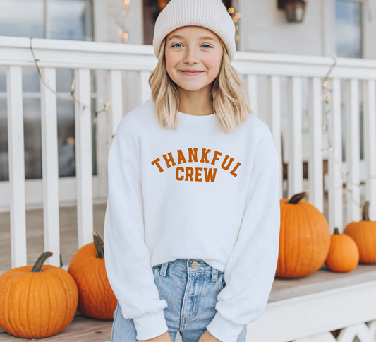 Thankful Crew Youth Crewneck Sweatshirt
