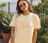 These Are The Good Old Days Heart Adult T-Shirt