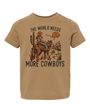 The World Needs More Cowboys Toddler T-Shirt