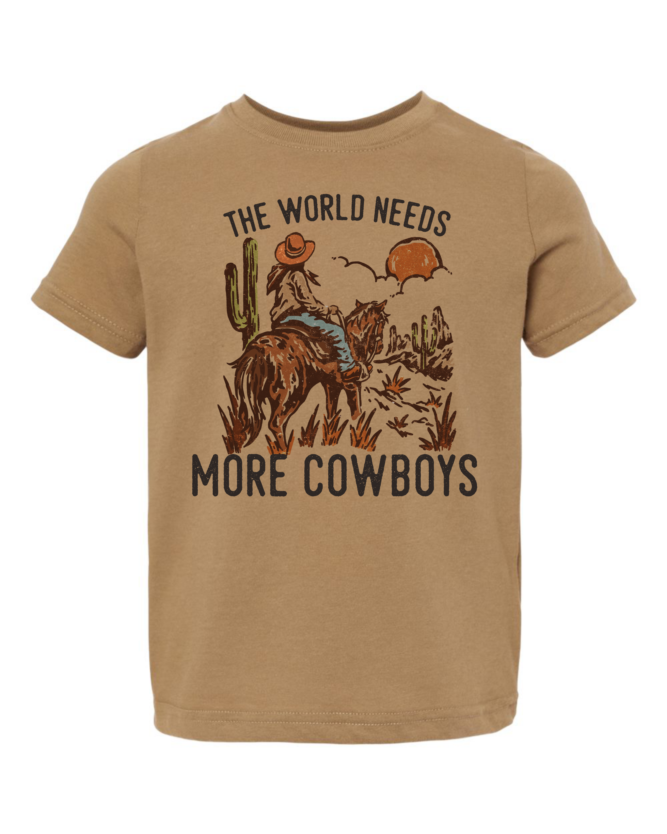 The World Needs More Cowboys Toddler T-Shirt