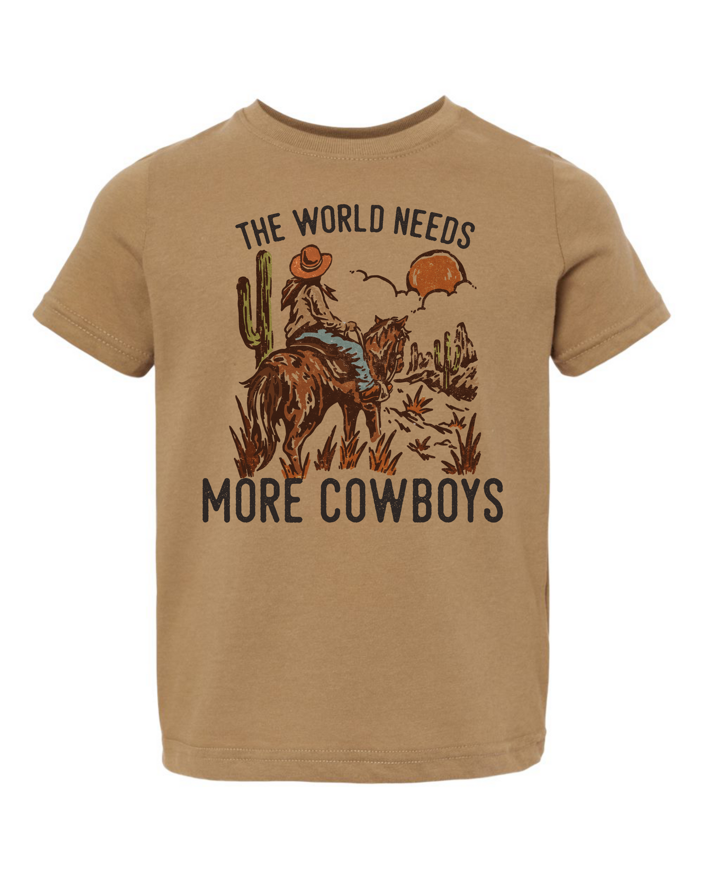 The World Needs More Cowboys Toddler T-Shirt