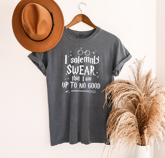 I Solemnly Swear That I Am Up To No Good Short Sleeve T-Shirt