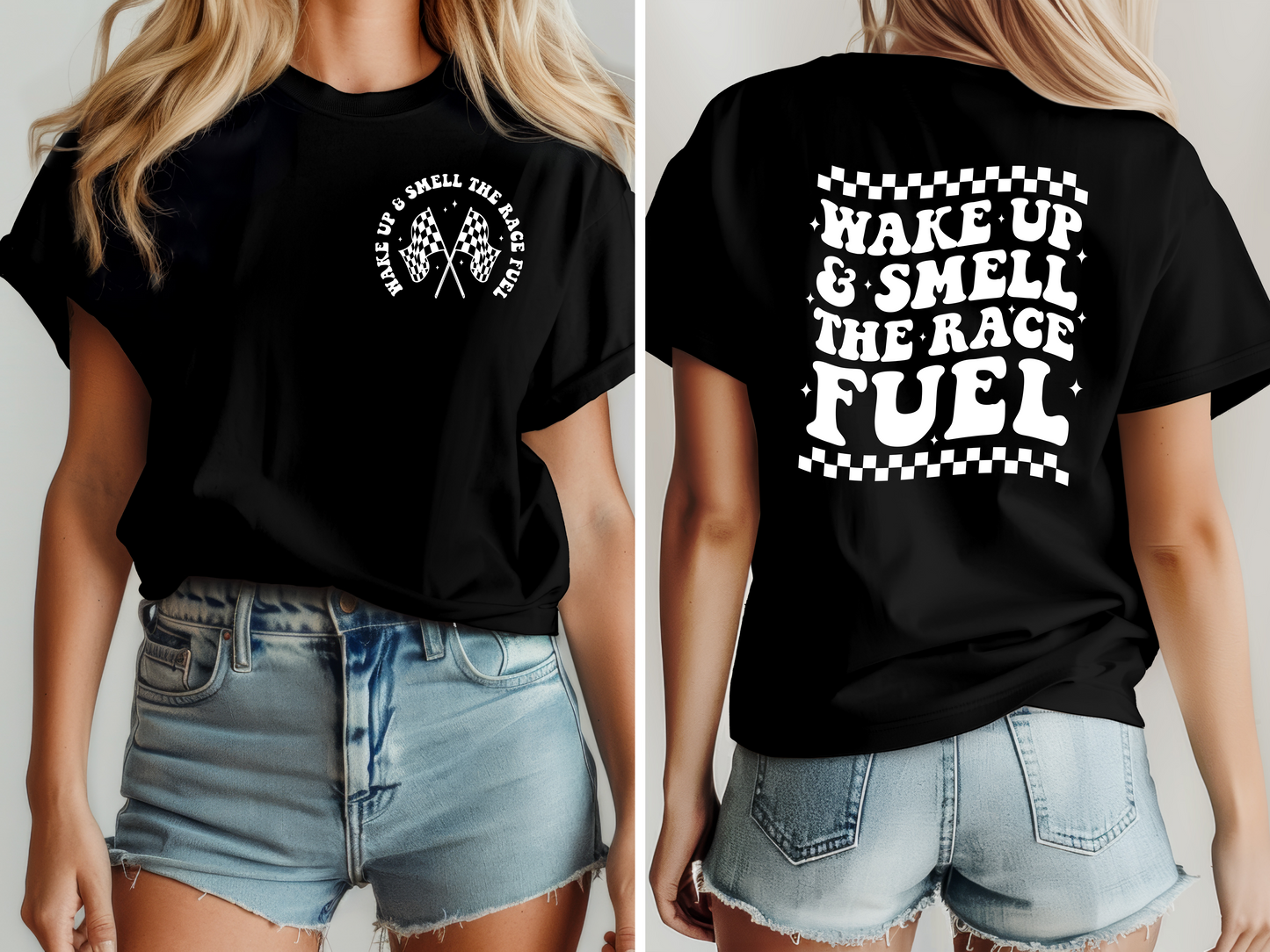 Wake Up & Smell The Race Fuel T-Shirt