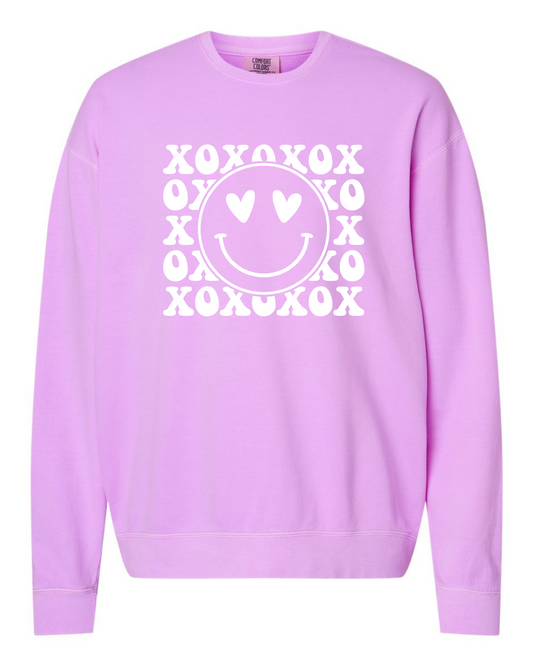 Valentine's Smile Crewneck Sweatshirt