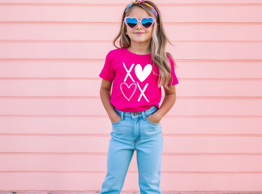 XOXO Hearts Youth T-Shirt