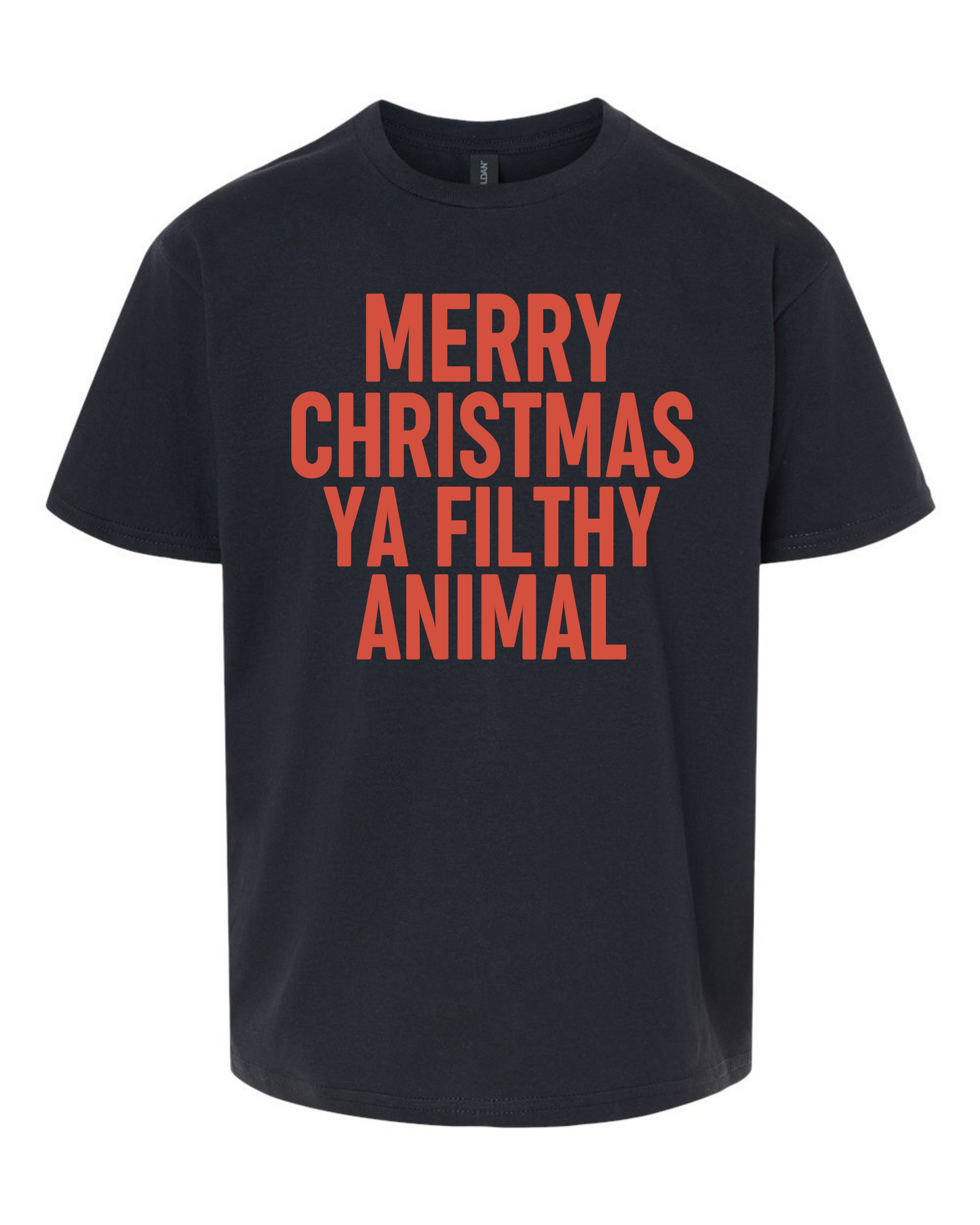 Merry Christmas Ya Filthy Animal Youth T-Shirt