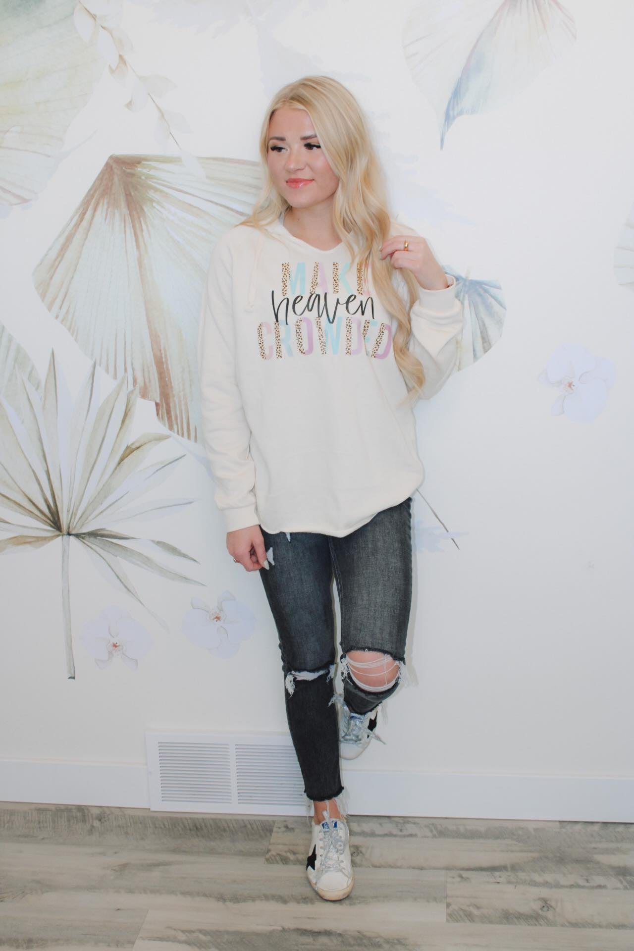 Make Heaven Crowded Hoodie Sweatshirt