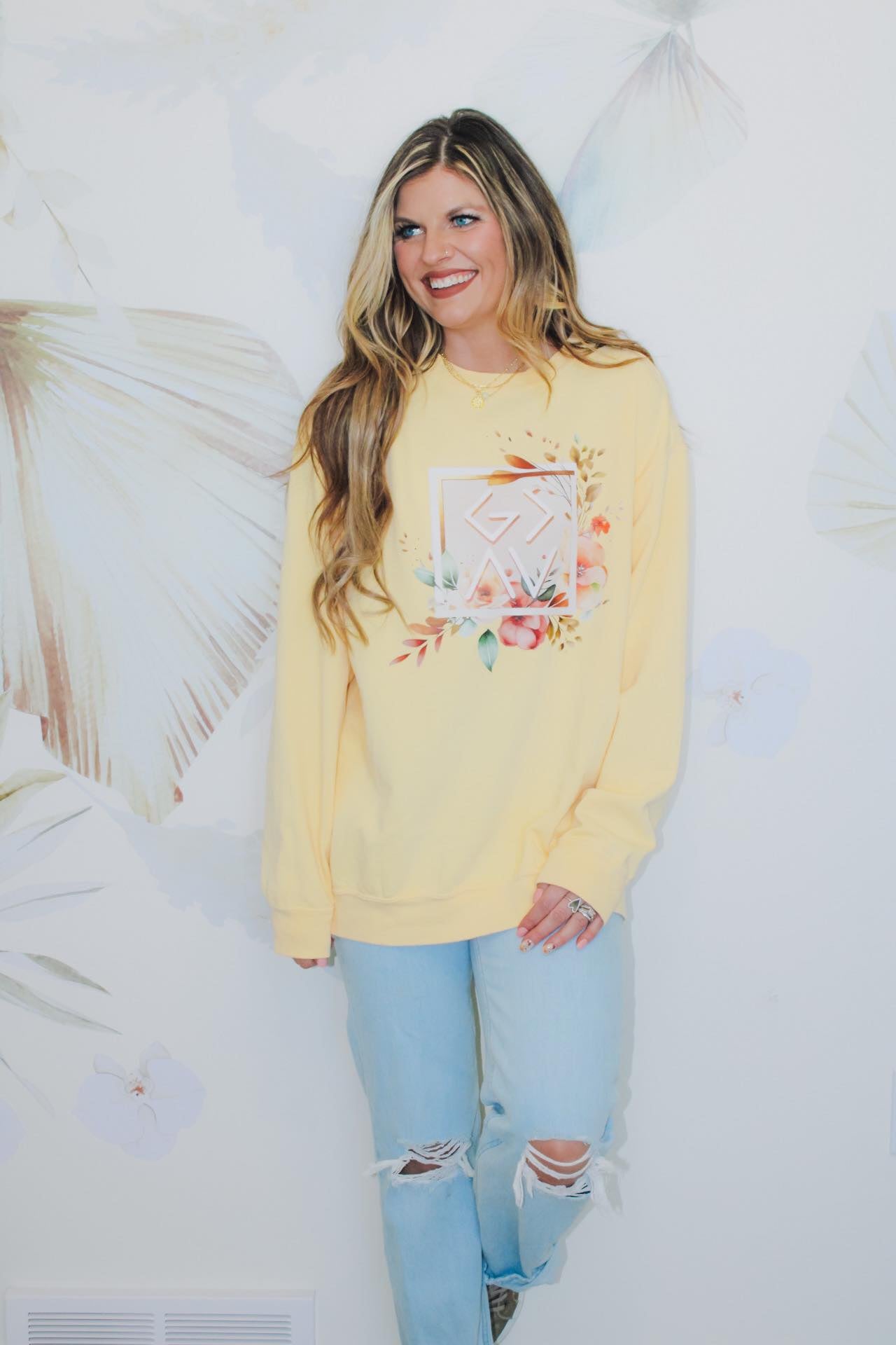 God is Greater Than The Highs & The Lows Crewneck Sweatshirt