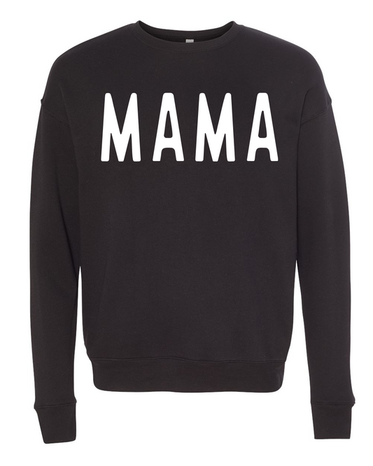 MAMA Crewneck Sweatshirt - Black