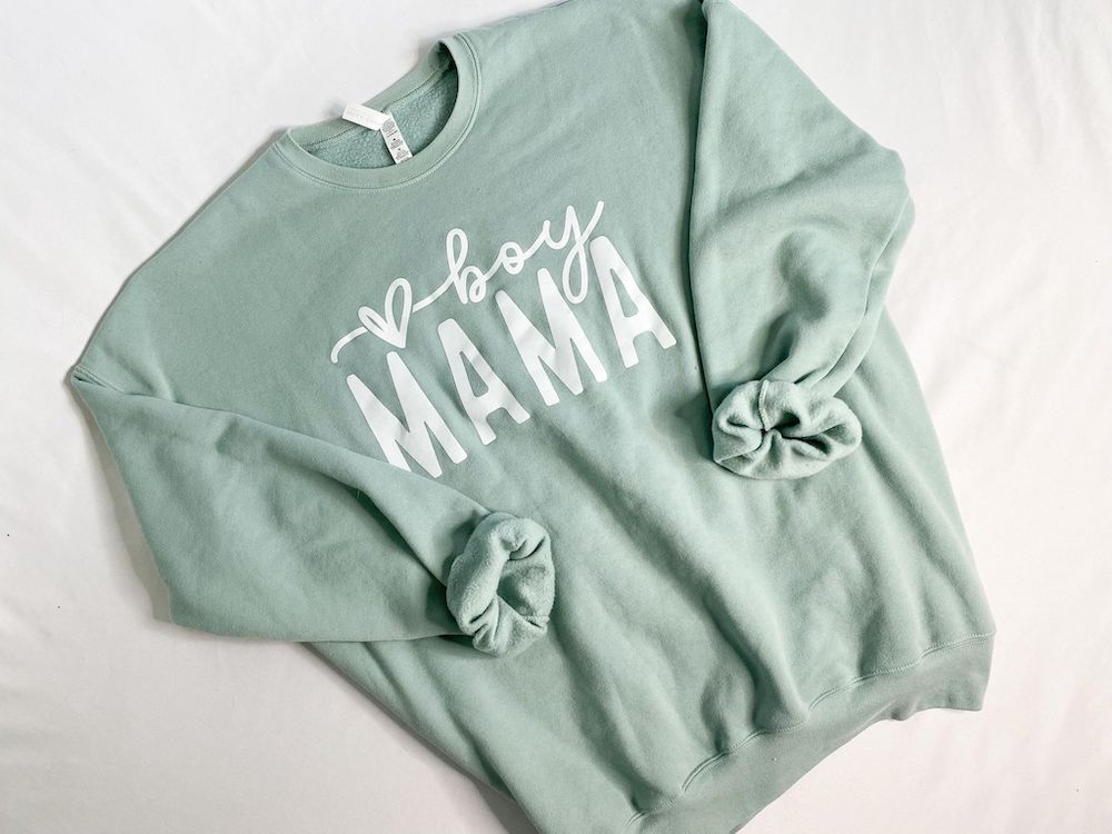 Boy Mama Crewneck Sweatshirt