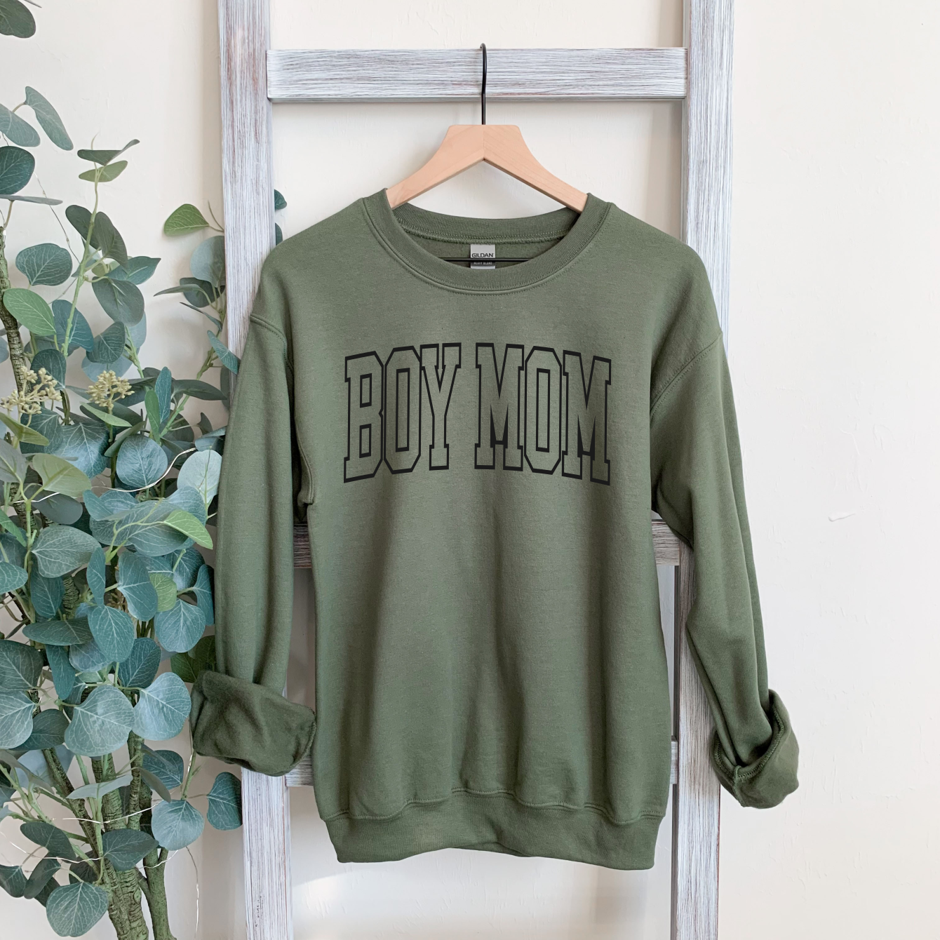 Boy Mom Crewneck Sweatshirt