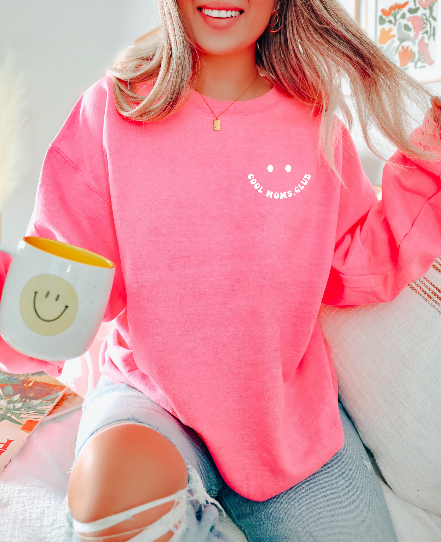 Cool Moms Club Crewneck Sweatshirt