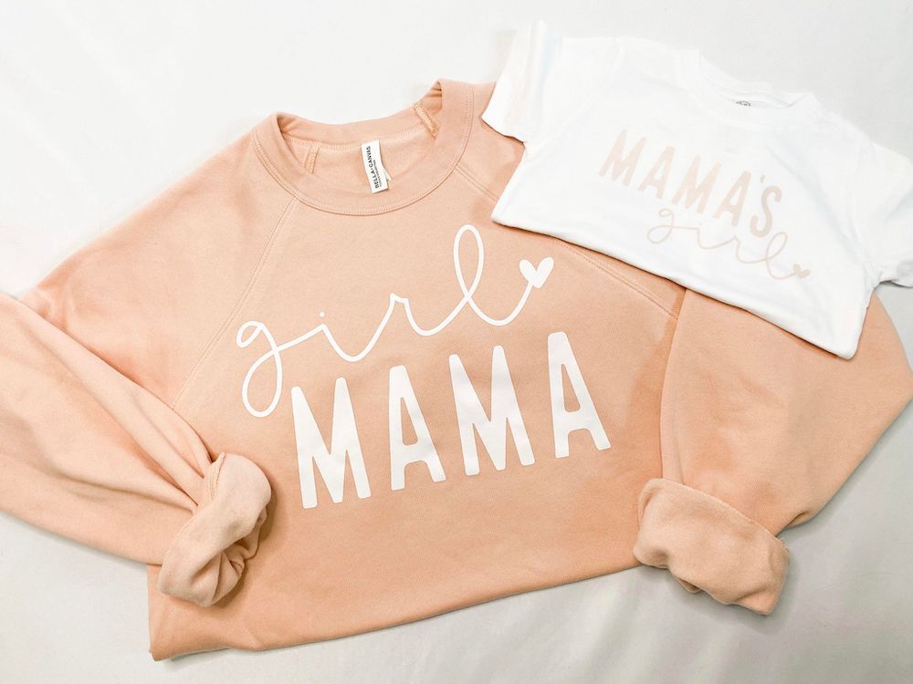 Girl Mama Crewneck Sweatshirt